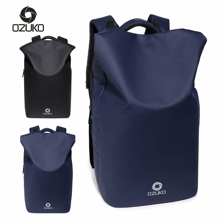 OZUKO バックパック リュック サック メンズ カジュアルバッグ スクールバッグ 通勤バッグ 大容量 1泊 2泊 旅行 ジム 自転車 カバン 鞄
